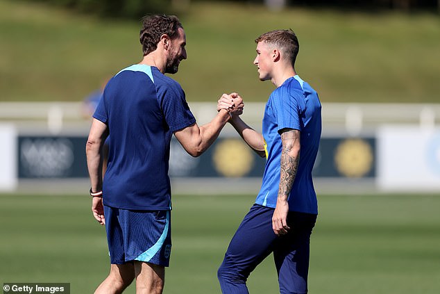 In September, Devine trained with Gareth Southgate's England squad