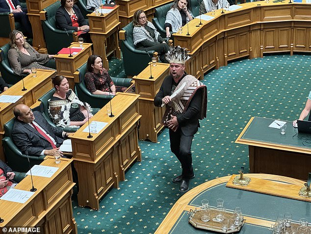 Te Pāti Māori politicians also broke protocol by first pledging allegiance to their descendants and to the country's founding document