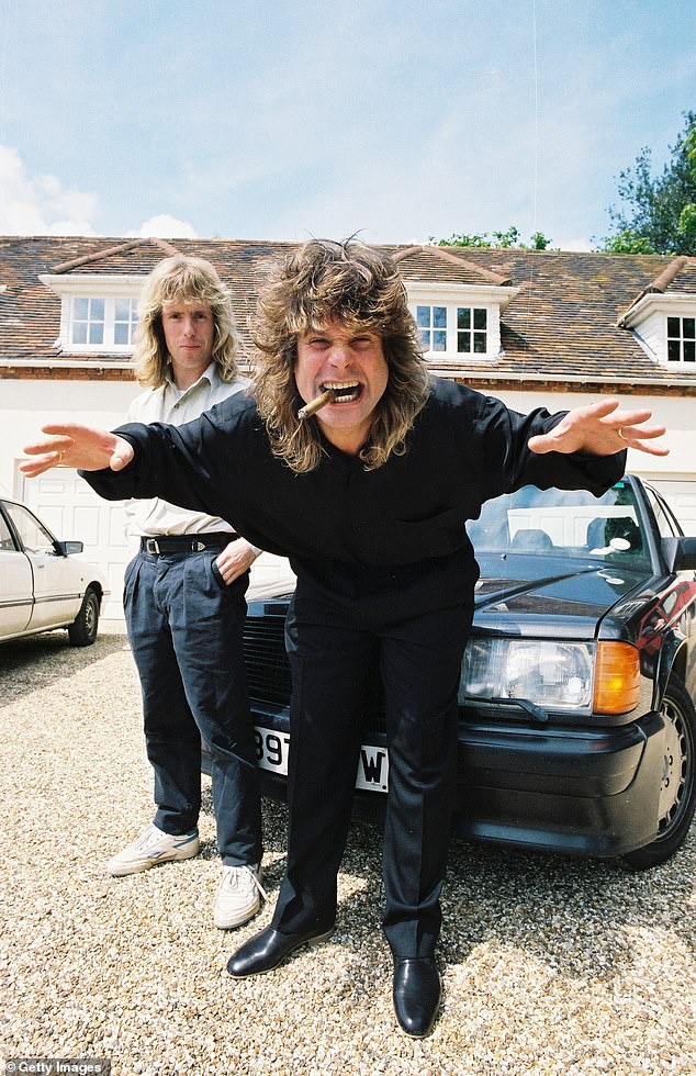 “That said, by far the most addictive thing I have ever put into my body is tobacco,” Ozzy told the Telegraph in 2009;  Osbourne pictured in 1988