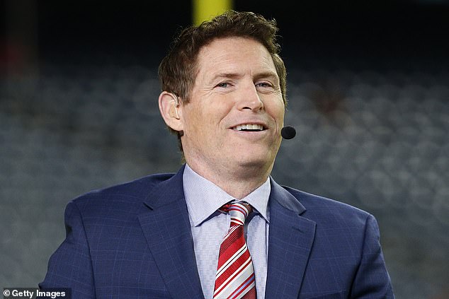 Former San Francisco 49ers quarterback Steve Young (pictured) was among those fired at ESPN