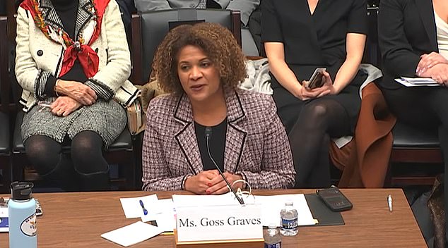 In dissent, Fatima Goss Graves, CEO of the National Women's Law Center, testified