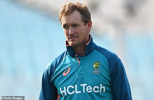 Johnson also hit out at national selector George Bailey (pictured) for his 'disgusting' comment about his mental health