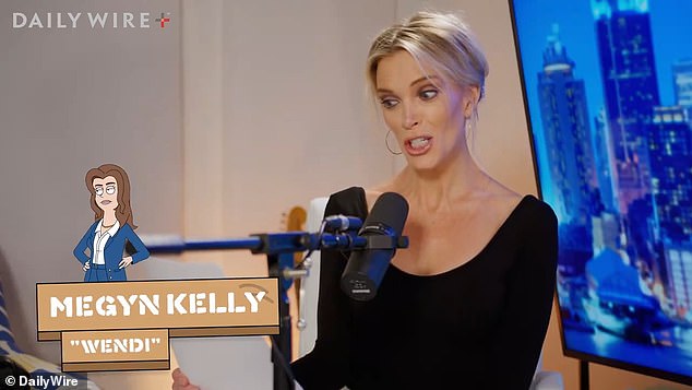 She's better known for her political reporting and conservative punditry, but Megyn Kelly said working on the cartoon was the 