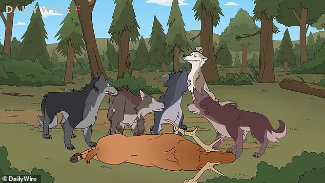 A 'vegan wolf' dies prematurely at the hands of his pack in a trailer from the series