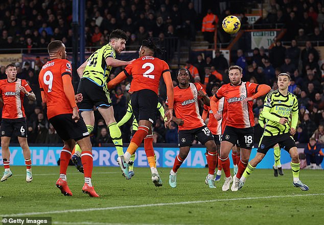 Declan Rice then emerged to head in the winning goal in the 97th minute