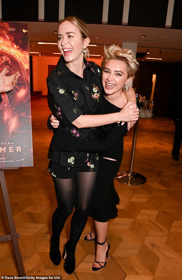 Last week, Emily and Florence Pugh couldn't contain their laughter as they were reunited at a special screening in London