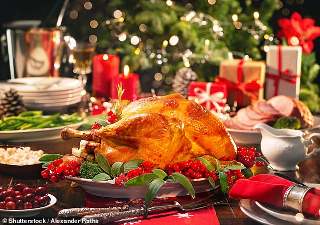 The cost of Christmas dinner this year is £31.71 for a family of four - and that's just for the main meal without the extra festive treats