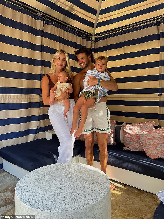 The influencer's mummy vlogs often feature her rambunctious toddlers Navy, three, and Bambi, one.  While she's expecting her third child with husband Ben Azar, the content creator said she's doing her best to 