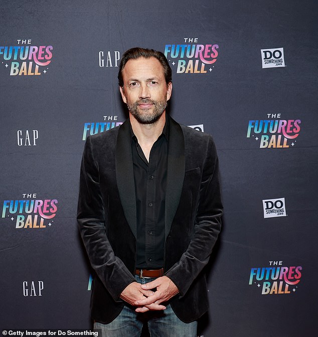 Andrew Shue (pictured) is said to have 'moved on' with his marriage to Amy Robach, at a time when she is seemingly making her relationship with TJ Holmes more public