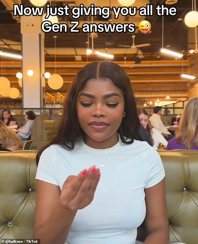 A TikTok user sent social media users into a frenzy after she shared a series of questions claiming they could reveal if you're a member of Gen Z or if you're a Millennial