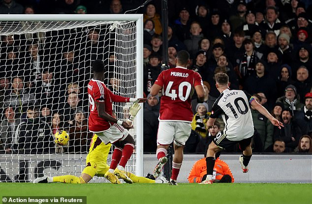 Substitute Tom Cairney completed the defeat by scoring the fifth goal in the 86th minute