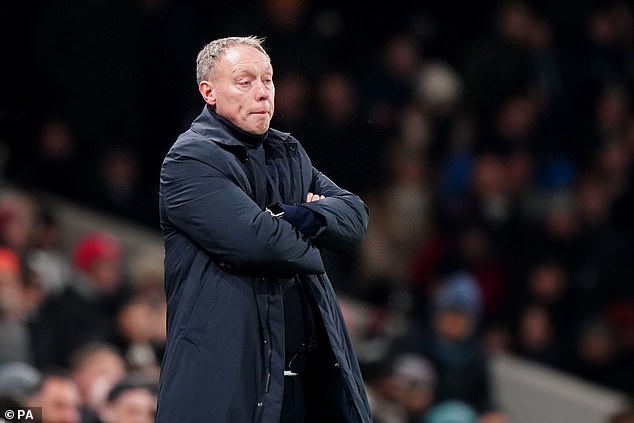 Nottingham Forest fans gave strong support to manager Steve Cooper despite the defeat