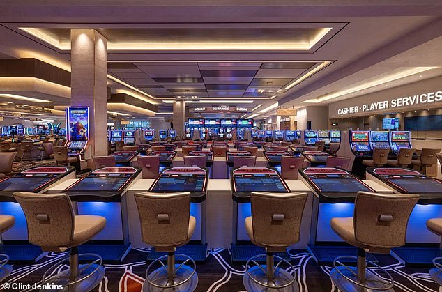 The casino is spread over 80,000 square meters with 2,300 slot games, more than 60 card game tables and three high-limit private salons