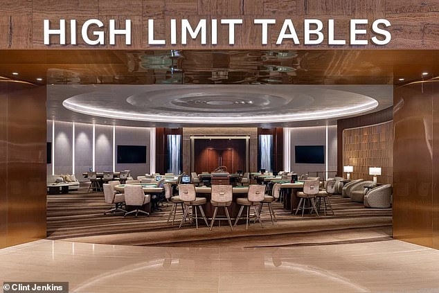 Table games include blackjack, baccarat, carnival style games, roulette, craps and electronic table games