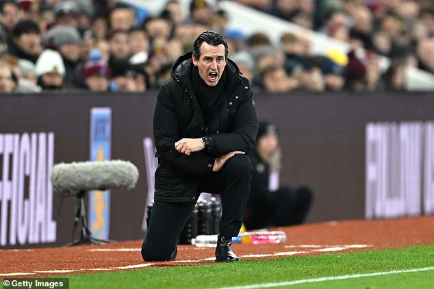 Unai Emery's high-flying Villa side saw City climb to third in the Premier League