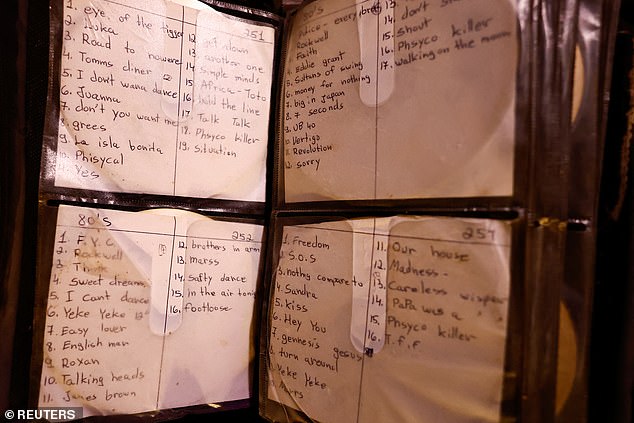 Song lists on CDs include George Michael's Careless Whisper, Our House by Madness, and Sinead O'Connor's heartbreaking song Nothing Compares 2 U