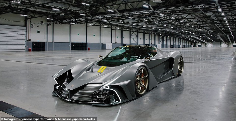 Greece may be a more unlikely home for a supercar than France, but the twisty floor of the 3,065-horsepower 4-liter V10 says otherwise.  The company makes a slew of its own space-age parts, like the milled aluminum block, carbon fiber turbocharger compressor covers, and the 3D-printed crankshaft that helps the engine spin at over 10,000 rpm.