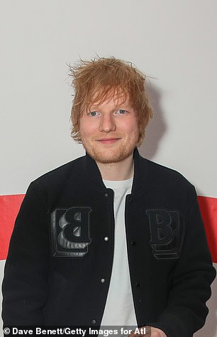 Ed Sheeran who has dropped two spaces compared to last year