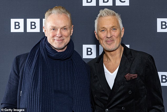 Spandau Ballet stars Martin (pictured: right) and Gary Kemp joke about Prince Harry in their new BBC Two 'mockumentary', The Kemps: All Gold