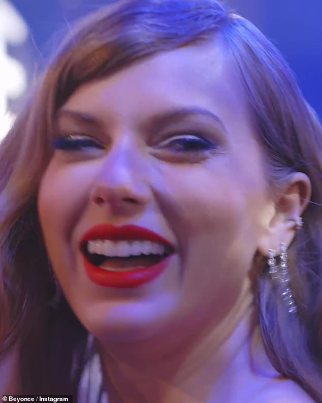 “I can't thank you all enough for your support.  It was one of the hardest things I've ever done because of the short turnaround time,” she captioned a video of footage from the film's multiple premieres, attended by Taylor Swift (seen above), Blake Lively, Lizzo Kris Jenner and several other A-listers