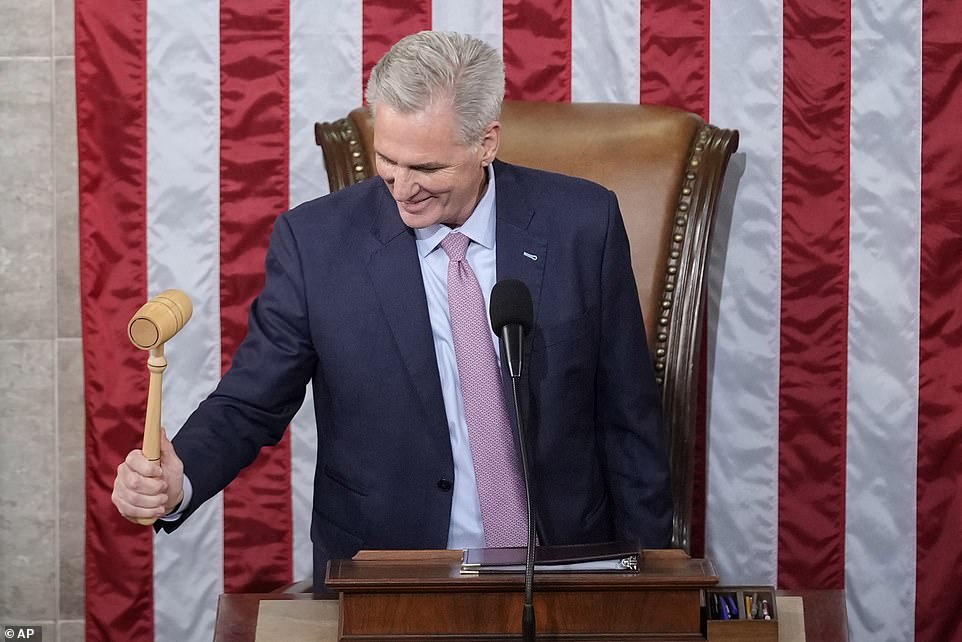 After receiving 15 ballots to win the presidency in January, the California Republican was summarily impeached by his colleagues nine months later over a clean spending bill he put on the House floor.  He was the first speaker ever removed by a motion to evict.  The Republican majority in the House of Representatives will now drop to two with McCarthy's departure, after Rep. George Santos, R-N.Y., was expelled last week.