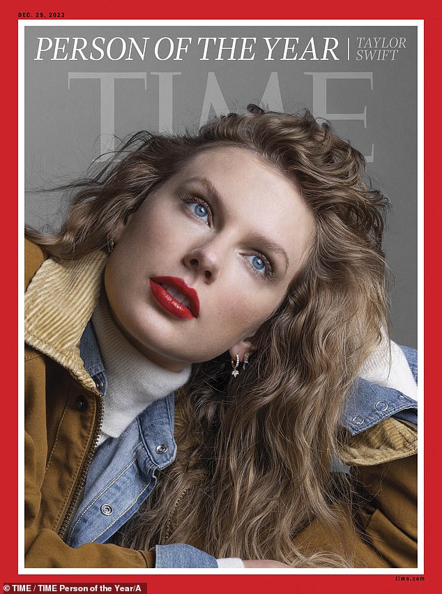 The 33-year-old singer has been named TIME Magazine's Person of the Year