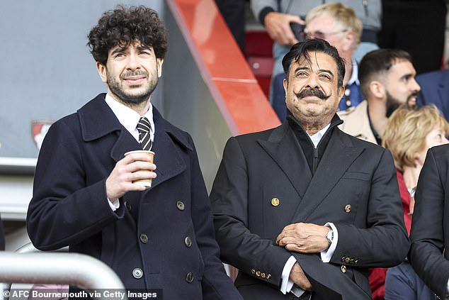 The Jaguars are owned by billionaire Shahid Khan (right) and are in the playoffs this year