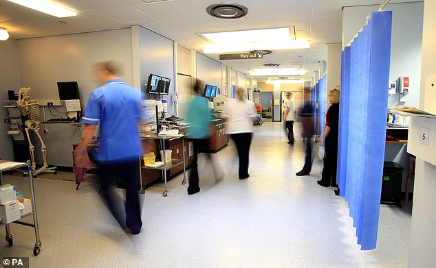 The NHS said it has plans to cope with the increasing pressures, including additional ambulances and beds, as well as the expansion of 'virtual wards' - with some patients being monitored and treated from home.