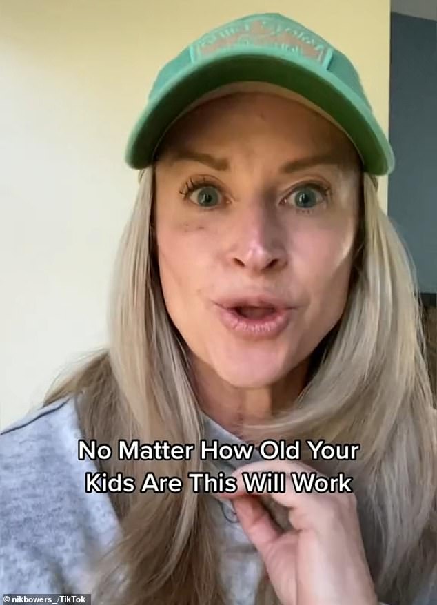 In a recent TikTok video, the Texas mom described her tried-and-true discipline hack that works with kids of all ages