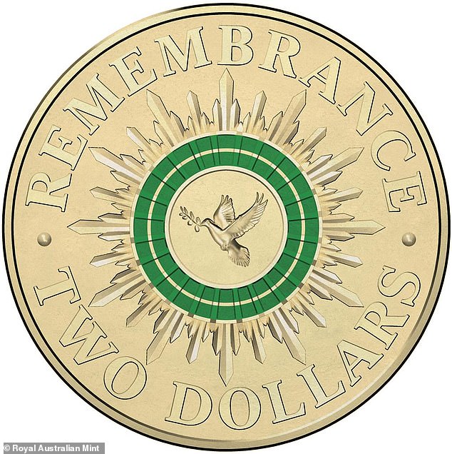 The 2015 Lest we Forget Design was one of the motifs in the 14-coin set released Thursday