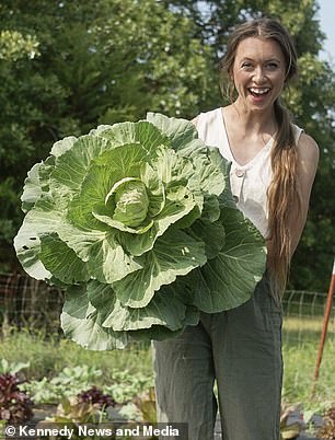 She said: 'I also try to cook everything from home so that takes quite a long time to prepare for each meal as well.'