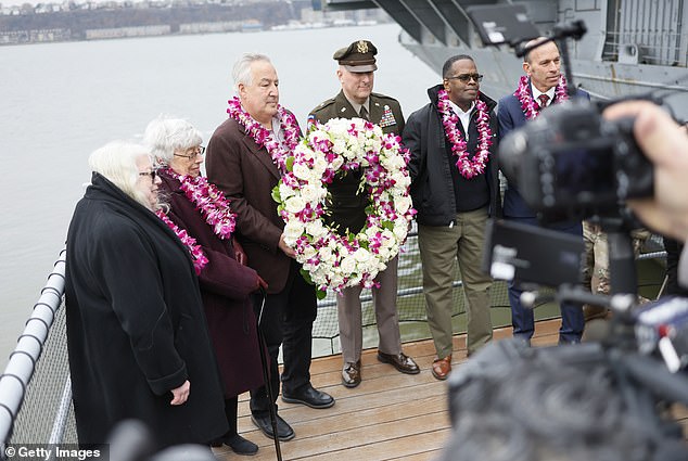 An event commemorating the 82nd anniversary of the attack on Pearl Harbor was held in New York City on Thursday