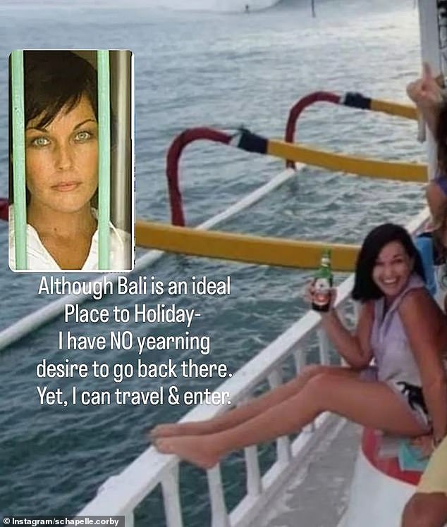 Schapelle also revealed whether she would ever go back to the tropical island now that she has been allowed to return