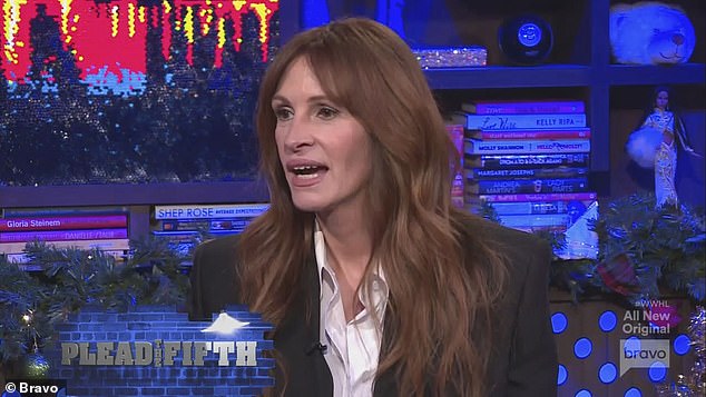 The 56-year-old Oscar-winning actress made her debut on the Bravo talk show, playing the signature game Plead The Fifth