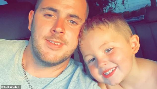 One of the pages was launched by a family friend on behalf of the father, Jonny Denny, and aims to raise money for the toddler's funeral