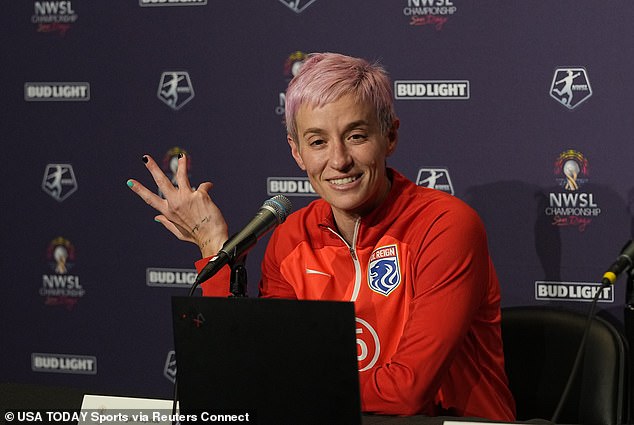 After her retirement, Rapinoe stated that the NWSL would not get rid of her easily