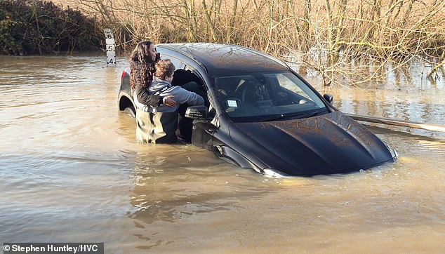 RAC Breakdown spokesman Simon Williams urged motorists to be wary of flooded roads