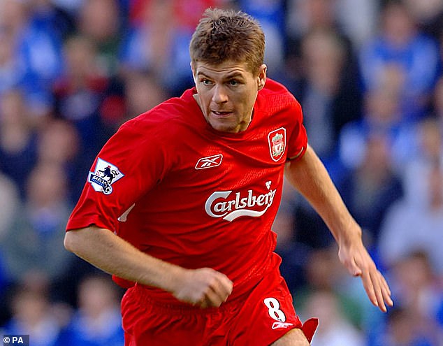 The young Reds supporter appeared to name Steven Gerrard as her favorite Reds player ever