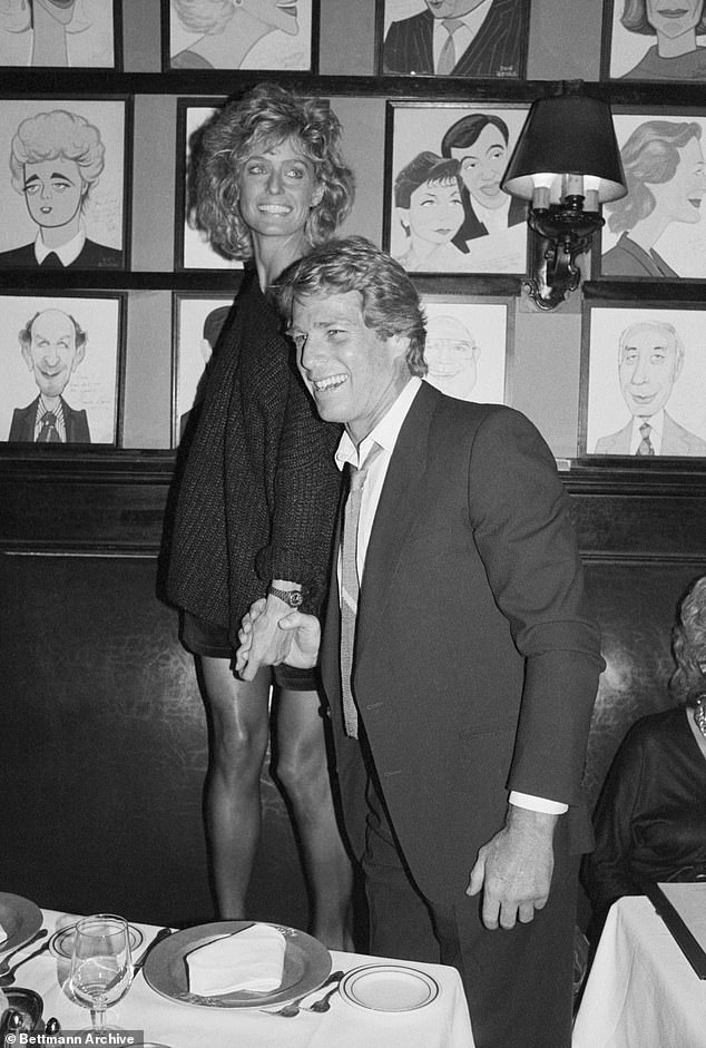 They were the power couple of their time;  seen in New York in 1983