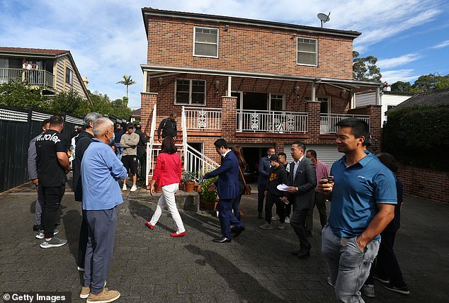 Experts say record immigration into Australia over the past 12 months is driving up inflation and contributing to the competitive rental market (Photo: File image from a Sydney auction)