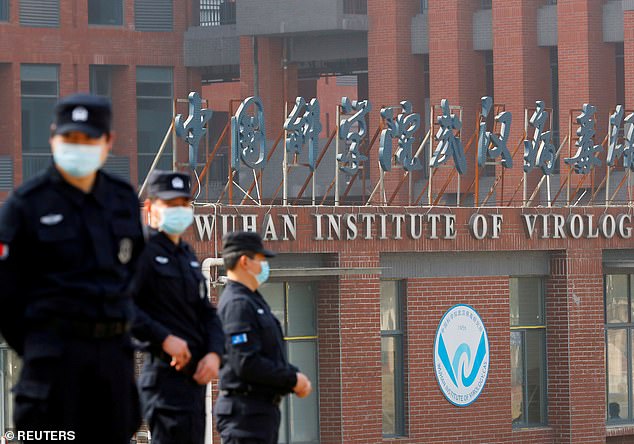 Pictured: the Wuhan Institute of Virology, where crucial data was erased by Chinese scientists