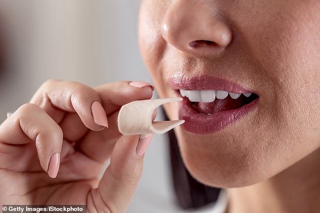 Getting gummies to taste like dinner isn't a problem, but making the flavors come through one after the other requires advanced nanotechnology that's not quite ready yet (stock image)