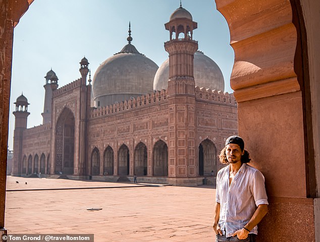 Tom said Nepal and Pakistan are some of his personal favorites.  He is pictured above in Pakistan at the Badshahi Mosque in Lahore