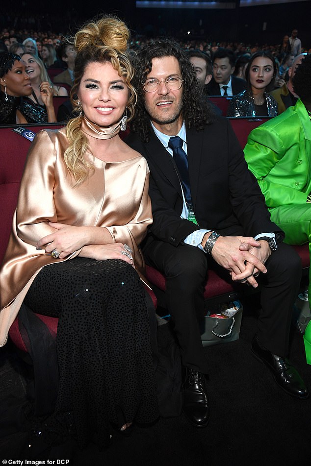 Shania Twain began a surprise relationship with Frédéric Thiébaud in 2008 after Shania's husband Robert 'Mutt' Lange had an affair with her former best friend Marie-Anne Thiébaud - Frédéric's wife.  (photo 2019)