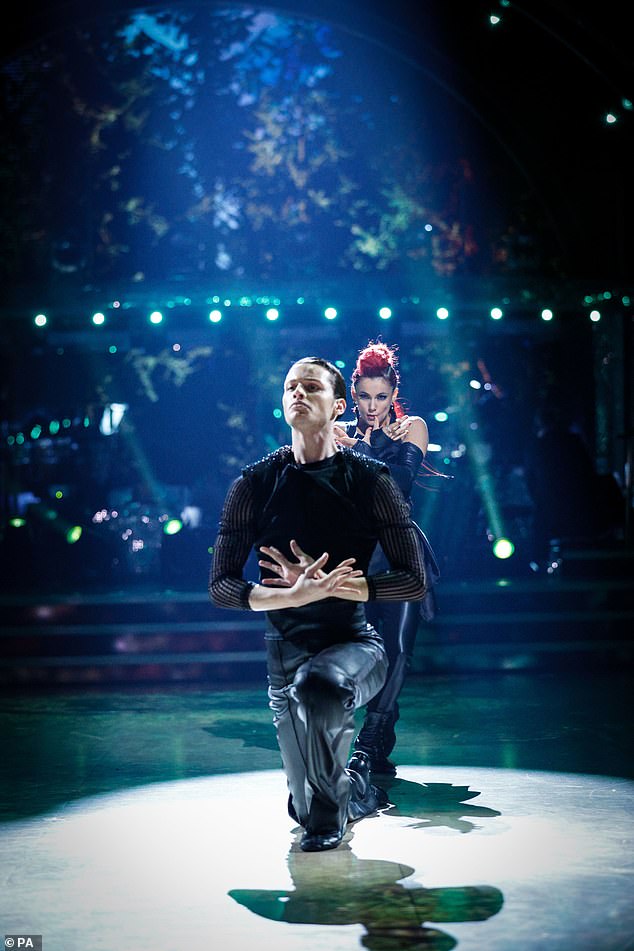 For their second dance, the couple managed to score a total of 35 points