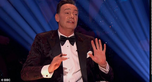 Craig Revel Horwood thought their routine was 'a bit square', but gave them a score of eight