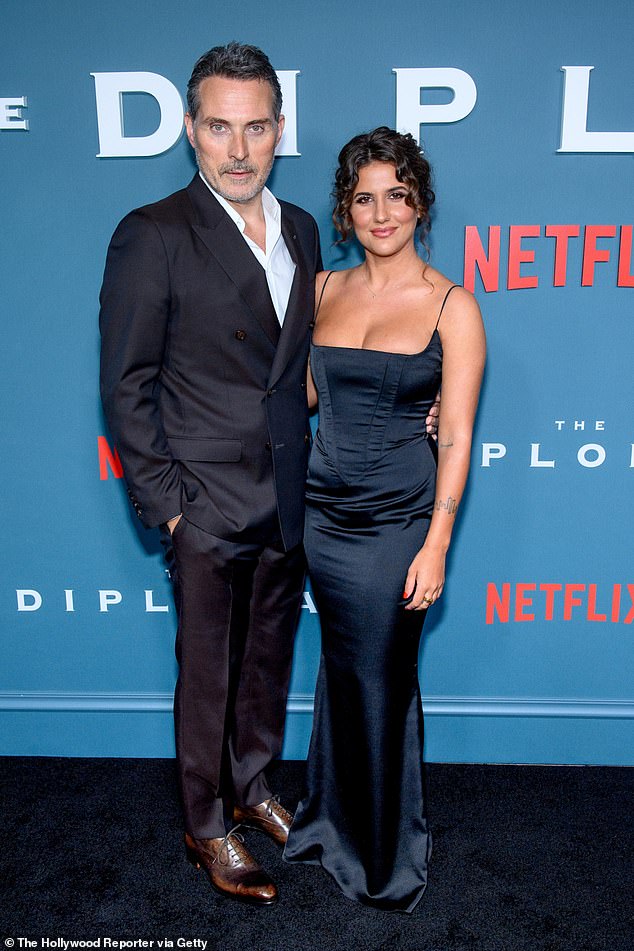 This comes as Rufus Sewell announced he was engaged to Vivian Benitez, who is 30 years his junior