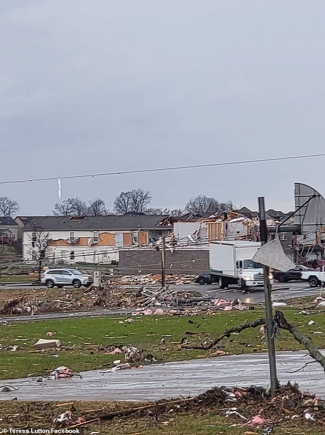 Several homes have been destroyed and others injured by the storms