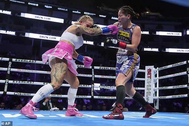 Yoshida landed the cleaner punches and outwitted the Australian boxer