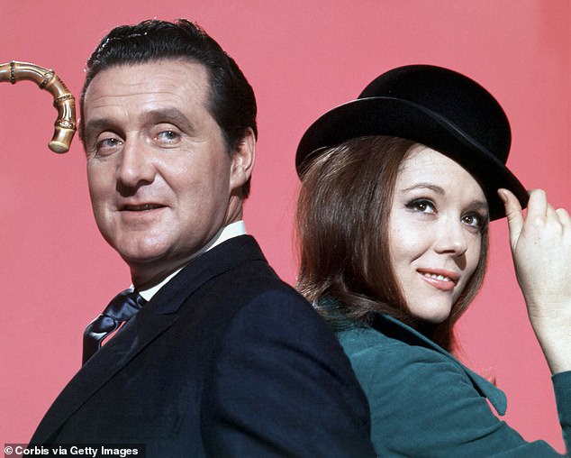 Rigg, pictured with co-star Patrick McNee in The Avengers, said in the recording that it was time for a change in the law to help people who want a choice about assisted dying.